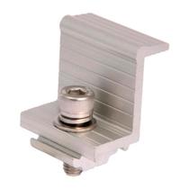 Conector Fixador Grampo Final Painel Solar 35mm - 50 Peças