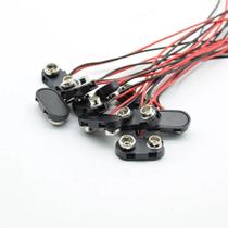 Conector Flexível De Bateria 9v Kit Com 10 Unidades