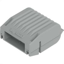 Conector Gelbox Wago 4Mm Cinza Tamanho 1 207-1331 - Kit C/4