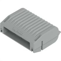 Conector Gelbox Wago 4Mm Cinza Tamanho 2 207-1332 - Kit C/4 Conector Gelbox Wago 4Mm Cinza Tamanho 2 207-1332 - Kit C/4