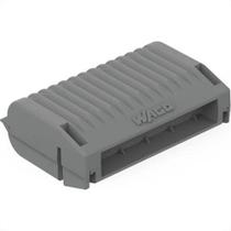 Conector Gelbox Wago 6Mm Cinza Tamanho 3 207-1433 - Kit C/2 Conector Gelbox Wago 6Mm Cinza Tamanho 3 207-1433 - Kit C/2