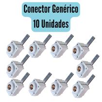 Conector Genérico Frontal 6mm - 25mm (Terminal P/ Disjuntor) Kit com 10 Unidades