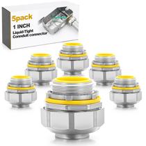 Conector Gisafai 1 polegada em liga de zinco fundida, kit com 5 peças Conector Gisafai 1 polegada em liga de zinco fundida, kit com 5 peças