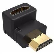 Conector Hdmi Macho x Fêmea 90 Graus em Forma De L LE-5543