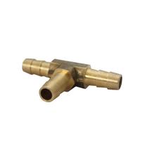 Conector Homeplus+ Brass Tee de 1/4 de polegada sem chumbo Conector Homeplus+ Brass Tee de 1/4 de polegada sem chumbo