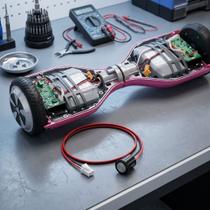Conector Hoverboard Drift Triciclo Elétrico Sem Rosca Chavinha On Off Liga Desliga 2 Fios Fêmea Conector Hoverboard Drift Triciclo Elétrico Sem Rosca Chavinha On Off Liga Desliga 2 Fios Fêmea