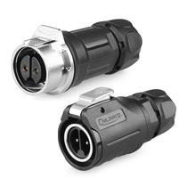 Conector industrial impermeável CNLINKO LP-16 2 pinos IP68 Conector industrial impermeável CNLINKO LP-16 2 pinos IP68