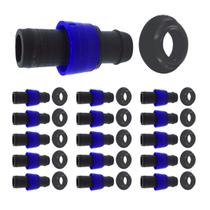 Conector Inicial16mm C/ Anel+Chula Anel de Vedação-10 Und