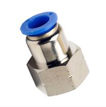 Conector Instantâneo Tubo Pu 8mm X Rosca 1/4 Bsp Fêmea