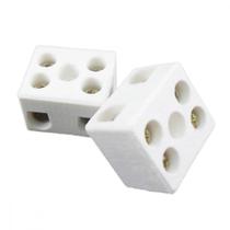 Conector Interneed Porcelana 06Mm Bif . / Kit C/ 10 Unidades