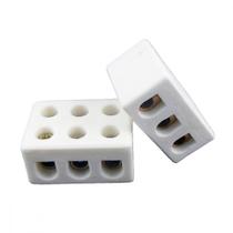 Conector Interneed Porcelana 10Mm Trifasico - Kit C/10 Unidades Conector Interneed Porcelana 10Mm Trifasico - Kit C/10 Unidades