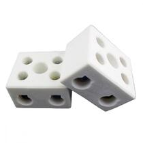 Conector Interneed Porcelana 16Mm Bif - Kit C/10 Unidades Conector Interneed Porcelana 16Mm Bif - Kit C/10 Unidades