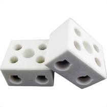 Conector Interneed Porcelana 16Mm Bif - Kit C/10 Unidades Conector Interneed Porcelana 16Mm Bif - Kit C/10 Unidades