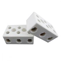 Conector Interneed Porcelana 16Mm Trifasico - Kit C/10 Unidades Conector Interneed Porcelana 16Mm Trifasico - Kit C/10 Unidades