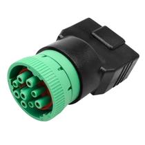 Conector J1939 Type 2 Cummins Deutsch 9 Pinos Obd2 Verde Cabo Caminhão Máquinas Pesadas Frotas Conector J1939 Type 2 Cummins Deutsch 9 Pinos Obd2 Verde Cabo Caminhão Máquinas Pesadas Frotas