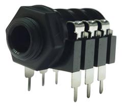 Conector Jack P10 Fêmea Stereo Cs403 - Custom Sound