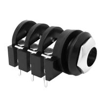 Conector Jack P10 Stereo Femea Para Pedal Painel Placa Pci Conector Jack P10 Stereo Femea Para Pedal Painel Placa Pci