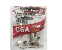 Conector Keystone Blindado Gigalan Augmented Cat.6A 35080100