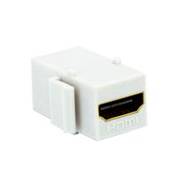 Conector keystone hdmi fêmea branco