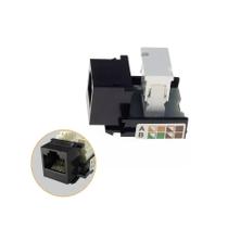 Conector Keystone RJ11 4 Pinos Branco Qm99045.00 Qtmov 2 Unidades PRETO Conector Keystone RJ11 4 Pinos Branco Qm99045.00 Qtmov 2 Unidades PRETO