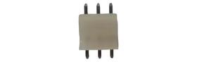 Conector Kk Macho 3 Vias 180g - Kit Com 10 Peças