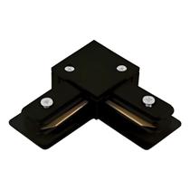 Conector L 90 Graus Para Conexão Trilho Eletrificado Preto