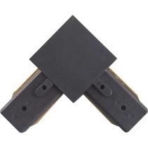 Conector L Preto Para Trilho Eletrificado Tramontina 7 X 7 X 1,6 Cm Conector L Preto Para Trilho Eletrificado Tramontina 7 X 7 X 1,6 Cm