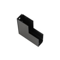 Conector L Sobrepor Parede Magnético Preto - Gaya