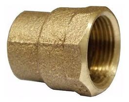 Conector Latão Fêmea Bronze Ramo B 22 RF 3/4"