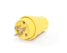Conector Leviton de 15 A, 125 V, grau industrial, aterramento Conector Leviton de 15 A, 125 V, grau industrial, aterramento