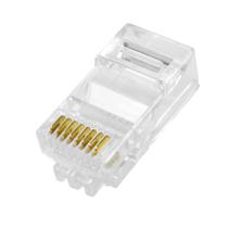 Conector M Rj-45 Cat5e 8x8 Pcte 100 Conector M Rj-45 Cat5e 8x8 Pcte 100