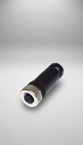 Conector M12 8 Pinos Fêmea Reto PG7 Conector M12 8 Pinos Fêmea Reto PG7