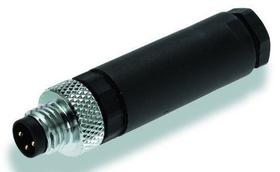 Conector M8 3 Pinos Reto Macho Para Sensor