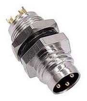 Conector m8 painel 3 pinos macho