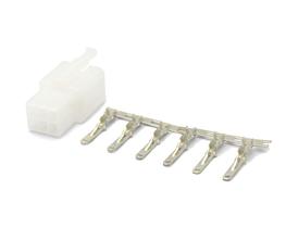 Conector Macho 6 Vias - CKS-DJ7061A-2-8-11 Conector Macho 6 Vias - CKS-DJ7061A-2-8-11