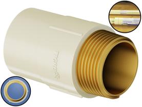 Conector Macho Aquatherm Soldável Água Quente 22mm Construção Reformas Tigre