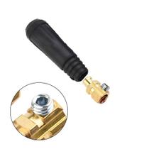 Conector Macho Com Engate Rápido Maquina Solda Inversora 9Mm - Omega