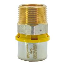 Conector Macho Fixo Amanco Gás DN 32 mm x 1" NPT