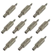 Conector Macho P2 Mono 20 Unidades - Preção Conector Macho P2 Mono 20 Unidades - Preção