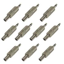 Conector Macho P2 Mono 30 Unidades - Preção Conector Macho P2 Mono 30 Unidades - Preção