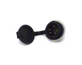 Conector Macho para Painel com Base Redonda 5 Vias - JA/P5-2,5,7P - Melro