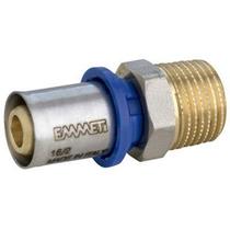 Conector Macho Prensar 20Mm X 1/2 Água, Emmeti Conector Macho Prensar 20Mm X 1/2 Água, Emmeti