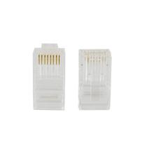 Conector Macho RJ-45 EVUS CAT6 UTP 8X8 Pacote com 100 C-099