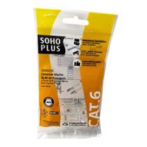 Conector Macho RJ45 Passagem Furukawa Sohoplus