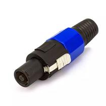 Conector Macho Speakon Para Cabo De 4 Polos Soundvoice SP04-MC Conector Macho Speakon Para Cabo De 4 Polos Soundvoice SP04-MC