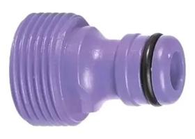 Conector Mangueira 1/2" Rosca Externa em Plástico