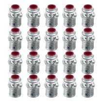 Conector MC AIRTAK 3/8" de encaixe rápido em zinco, pacote com 20 Conector MC AIRTAK 3/8" de encaixe rápido em zinco, pacote com 20