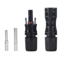 Conector MC4 40A 1500V Energia Solar Pino Sólido 10 Pares
