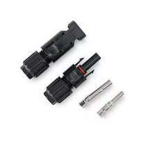 Conector MC4 6mm (macho e fêmea) para Cabo de 6mm