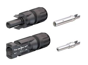 Conector MC4 P/ Painel Cabo Solar 4 a 6mm Par Multi-Contact C/ 5 Pares